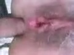 For five dollars, Mexican floozy lets me beat up her tight chocolate hole.